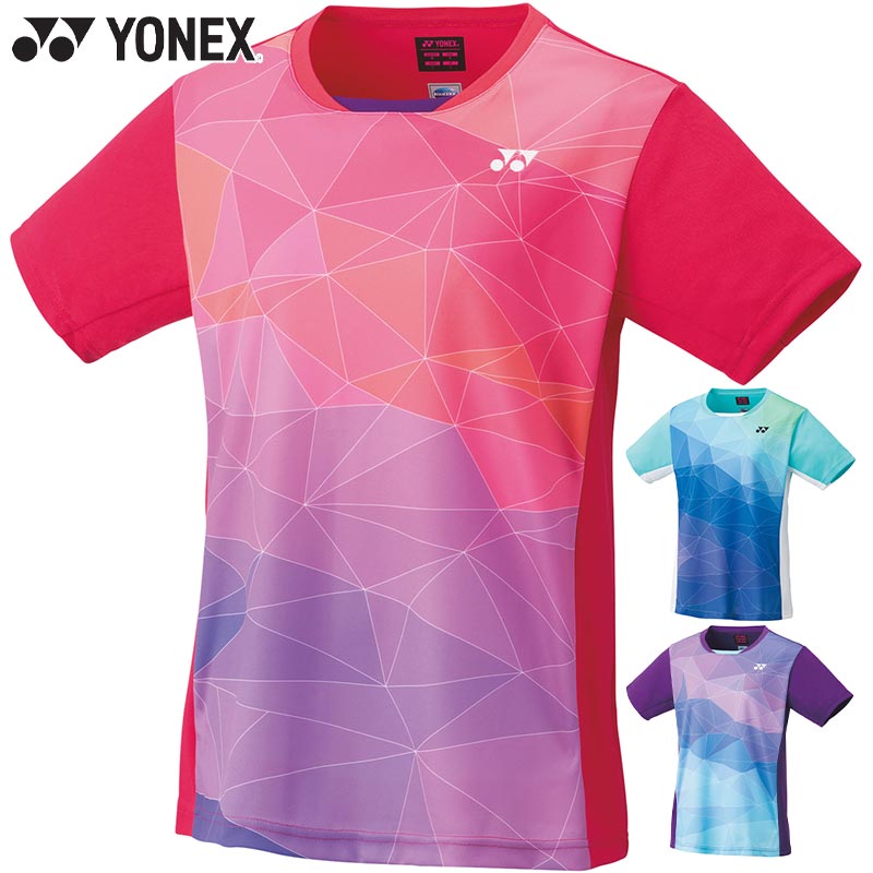 【レビュー投稿でクーポンGET】ヨネックス バドミントン ウェア YONEX WOMEN ゲームシャツ 20771 2024 春夏カタログ商品