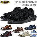 キーン メンズ UNEEK OT ユニーク ツー オーティー 靴 シューズ スニーカー サンダル ブラック 黒 送料無料 KEEN 1027287 102728...