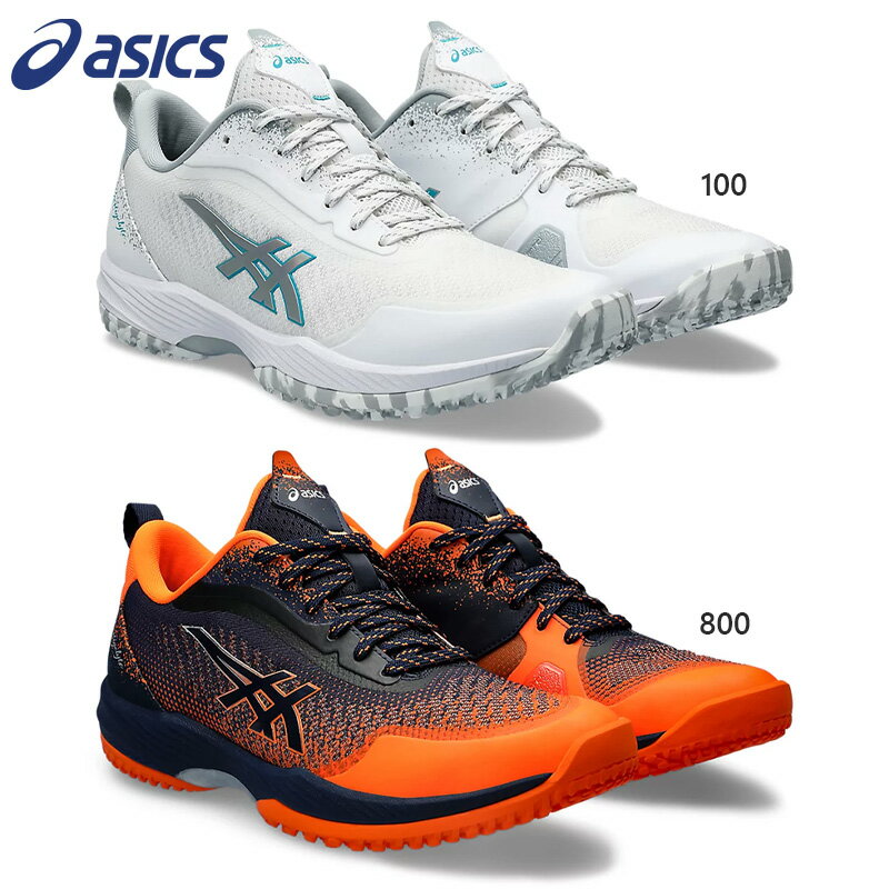 アシックス メンズ PRESTIGELYTE 5 OC (オムニ・クレー) テニス 靴 シューズ 競技 ホワイト 白 オレンジ 送料無料 asics 1043A021