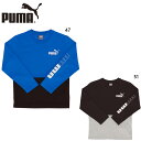 プーマ ジュニア キッズ PUMA POWER LS Tシャツ アパレル ブラック 黒 ブルー 青 PUMA 677720