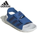 アディダス ジュニア キッズ ALTASWIM 2.0 C サンダル 男の子 女の子 靴 シューズ マジックテープ ベルクロ ブルー 青 adidas ID2841(4)