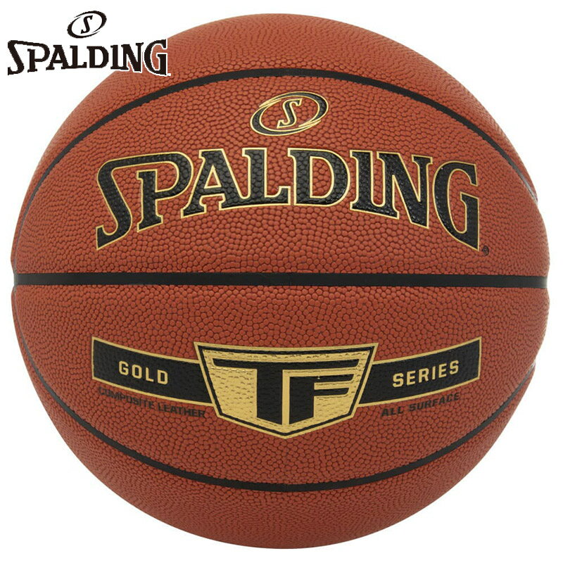 6号球(女子一般用、3×3用) スポルディング スポーツ レディース ゴールド TF 合成皮革 バスケットボール アクセサリー ブラウン 茶色 送料無料 spalding 76-858Z