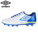 アンブロ メンズ アクセレイター crush HG サッカー 競技 靴 シューズ スパイク ホワイト 白 送料無料 UMBRO UU2UJA04WB