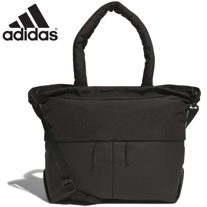 アディダス メンズ レディース 4NWNL トートバッグ バッグ 鞄 耐久 ポケット JRZ17 ブラック 黒 送料無料 adidas IT2074