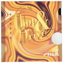 メール便発送 スティガ メンズ レディース CHOP DRIVE チョップ ドライブ 卓球 裏ソフト ラバー 日本製 アクセサリー 競技 レッド 赤 STIGA(4)