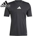 アディダス メンズ レフェリー 24 半袖ジャージ サッカー アパレル 競技 トップス 半袖 審判 運動 スポーツ ブラック 黒 送料無料 adidas IFC...
