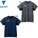 ビクタス メンズ レディース V-TS231 プラクティスシャツ 卓球 ウェア 競技 トップス 半袖 吸汗速乾 Tシャツ 伸縮 軽量 メッシュ 通気 運動 スポ...