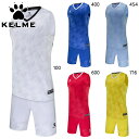 ケルメ メンズ パターンゲームスーツセット バスケットボール ウェア 競技 セットアップ 運動 スポーツ ホワイト 白 ブルー レッド 青 赤 イエロー 黄色 ...