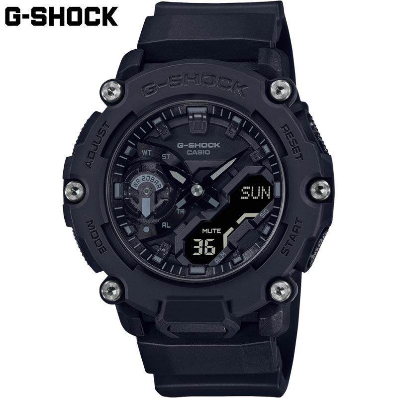 国内正規品 カシオ メンズ G-SHOCK Gショック 時計 ウォッチ 腕時計 衝撃に強い 20気圧防水 暗所で見やすい 軽量 送料無料 CASIO GA-2200BBのサムネイル