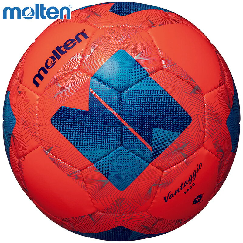 モルテン メンズ レディース ジュニア ヴァンタッジオ3000 サッカーボール フットボール アクセサリー 競技 検定球 中学生以上 人工皮革 オレンジ 送料無料 molten F5N3000-OB