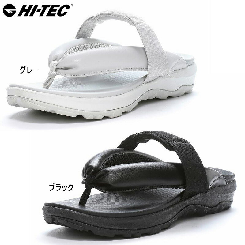 ハイテック メンズ レディース HT SD012 HATAGO サンダル 靴 シューズ トング アウトドア 雪駄 キャンプ ブラック 黒 グレー 灰色 送料無料 HI-TEC 53143996 53143997