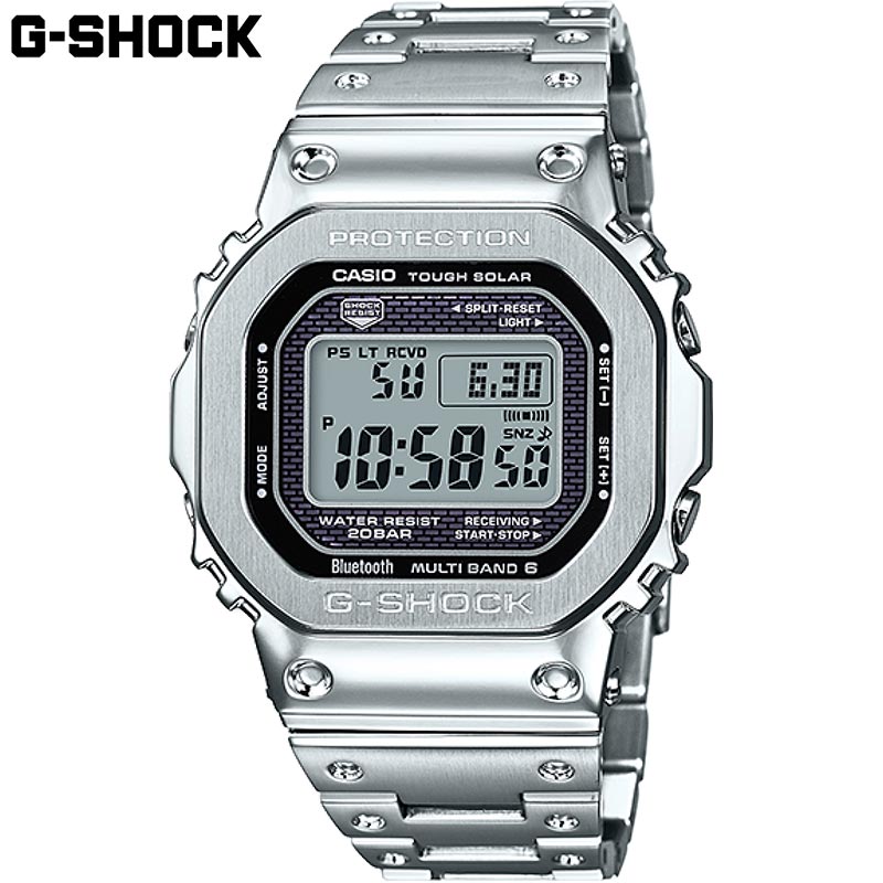 国内正規品 カシオ メンズ G-SHOCK Gショック 時計 ウォッチ 腕時計 ソーラー モバイルリンク 20気圧防水 衝撃に強い デジタル メタルバンド 送料...