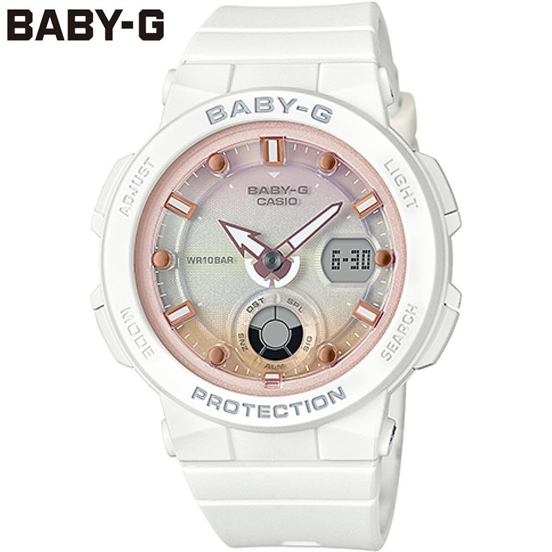 国内正規品 カシオ レディース BABY-G ベビーG 時計 ウォッチ 腕時計 10気圧防水 衝撃に強い カジュアル シンプル 夏 海 レジャー アナデジ 送料...