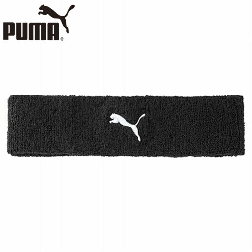 プーマ メンズ レディース TR ESS ヘアバンド アクセサリー ブラック 黒 PUMA 053866 プーマ メンズ レディース TR ESS ヘアバンド アクセサリー ブラック 黒 PUMA 053866