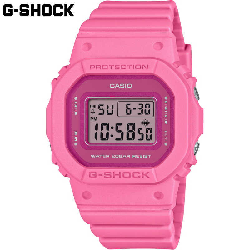 国内正規品 カシオ レディース G-SHOCK Gショック 腕時計 ウォッチ 衝撃に強い 20気圧防水 カジュアル シンプル ピンク 送料無料 CASIO GMD-S5610PP