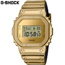 国内正規品 カシオ メンズ G-SHOCK Gショック 腕時計 ウォッチ デジタル 長寿命バッテリー 衝撃に強い 20気圧防水 クール メタリック ゴールド 送料無料 CASIO GM-5600YMG(2)