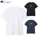 チャンピオン メンズ レディース ショート スリーブ Tシャツ SHORT SLEEVE T-SHIRT バレーボール ウェア 競技 吸汗 速乾 抗菌 防臭 ホ...