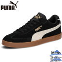 プーマ メンズ CLUB 2 ERA スウェード クラブ ツー エラ スニーカー 靴 シューズ ローカット カジュアル ブラック 黒 送料無料 PUMA 400...