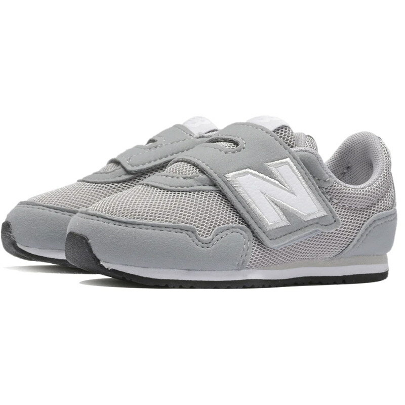 W幅 ニューバランス ベビー キッズ 323 男の子 女の子 靴 シューズ マジックテープ ベルクロ グレー 灰色 送料無料 New Balance IV323...