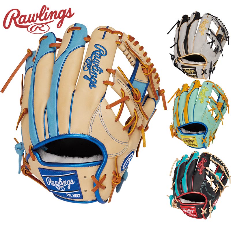 ローリングス メンズ レディース 軟式 HOH PRO EXCEL Wizard #02 COLORS 内野手用 野球 アクセサリー 競技 グローブ サイズ 1...