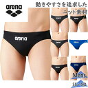 メール便 WA承認 アリーナ メンズ アクアアドバンスド リミック 水泳 競技 競泳 水着 部活 大会 ブラック 黒 ネイビー ブルー 青 送料無料 arena...