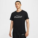 ナイキ メンズ マイラー フラッシュメンズ Dri-FIT UV ショートスリーブ ランニングトップ ランニング ジョギング アパレル 半袖Tシャツ 速乾 反射...