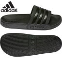 アディダス メンズ レディース ADILETTE SHOWER U サンダル 靴 シューズ シャワサン シャワーサンダル Cloudfoam アディレッタ ブラック 黒 adidas GZ3772(4)