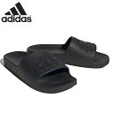 アディダス メンズ レディース ADILETTE AQUA U サンダル 靴 シューズ シャワサン シャワーサンダル アディレッタ 速乾性 ブラック 黒 adi...