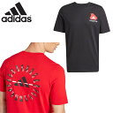 アディダス メンズ PREDATOR ヒストリー グラフィック Tシャツ サッカー アパレル 半袖 ショートスリーブ レギュラーフィット クルーネック 綿 コッ...