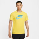 ナイキ メンズ Dri-FIT ショートスリーブ ランニングトップ アパレル ランニング ジョギング スポーツ 運動 ウエア トップス 半袖 Uネック 送料無料...