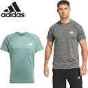 アディダス メンズ M GYM+ Tシャツ 陸上 ウェア 競技 アパレル ランニングTシャツ 半袖 ショートスリーブ トレーニング スリムフィット クルーネック...