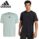 アディダス メンズ M D4T INTENSITY Tシャツ 陸上 ウェア 競技 ラン ランニング ジョギング Tシャツ トレーニング ドライ 速乾性 クルーネ...