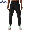 アシックス メンズ HYBRID STRETCH WOVEN PANT アパレル トレーニング ボトムス ロングパンツ ストレッチ 運動 スポーツ ブラック 黒 送料無料 asics 2091A753(4)