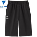 ヴィクタス メンズ レディース V-JHP511 卓球 ウェア 競技 トレーニング ボトムス ハーフパンツ 吸汗速乾 伸縮 運動 スポーツ ブラック 黒 送料無...