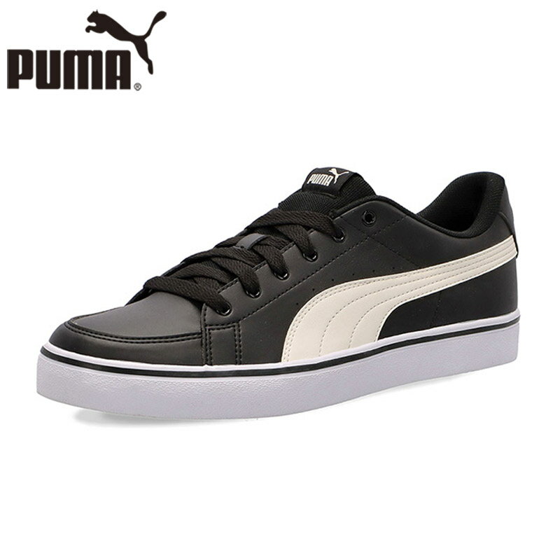 プーマ メンズ レディース プーマ V コート バルク スニーカー 靴 シューズ ブラック 黒 送料無料 PUMA 389907