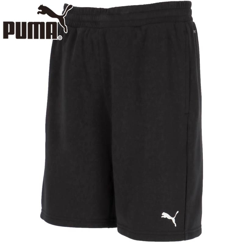 プーマ メンズ TAD ESSENTIALS 8 インチ ニットショーツ アパレル トレーニング ボトムス ハーフパンツ 吸汗速乾 運動 スポーツ ブラック 黒 PUMA 527342