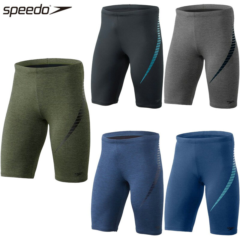 スピード メンズ ディアゴナジャマー 水泳 スイムウェア 水着 スパッツタイプ 競技 プール フィットネス エクササイズ ブラック 黒 ネイビー グリーン カー...