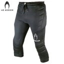 エイチオーサッカー メンズ レディース TROUSERS 3/4 BLACK LOGO サッカー アパレル 競技 キーパーウェア パンツ スリムフィット 膝下丈...