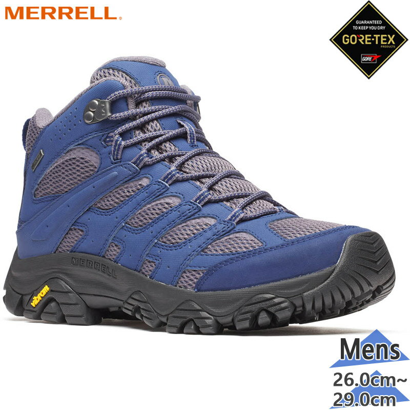 メレル メンズ MOAB 3 SYN MID GTX モアブ ミッド ゴアテックス スニーカー 靴 シューズ トレッキング 登山 防水 送料無料 MERRELL M500637