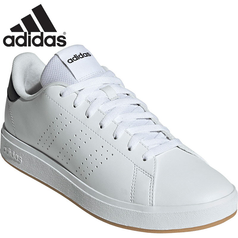 アディダス メンズ レディース ADVANCOURT BASE 2.0 U アドバンコート ベース スニーカー 靴 シューズ 普段履き カジュアル テニス ホワイト 白 送料無料 adidas JP7944