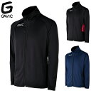 ガビック メンズ レディース ジュニア トレーニングトップ サッカー アパレル 競技 フットサル 長袖 フルジップ ロングスリープ 吸汗速乾 伸縮性 ブラック ...