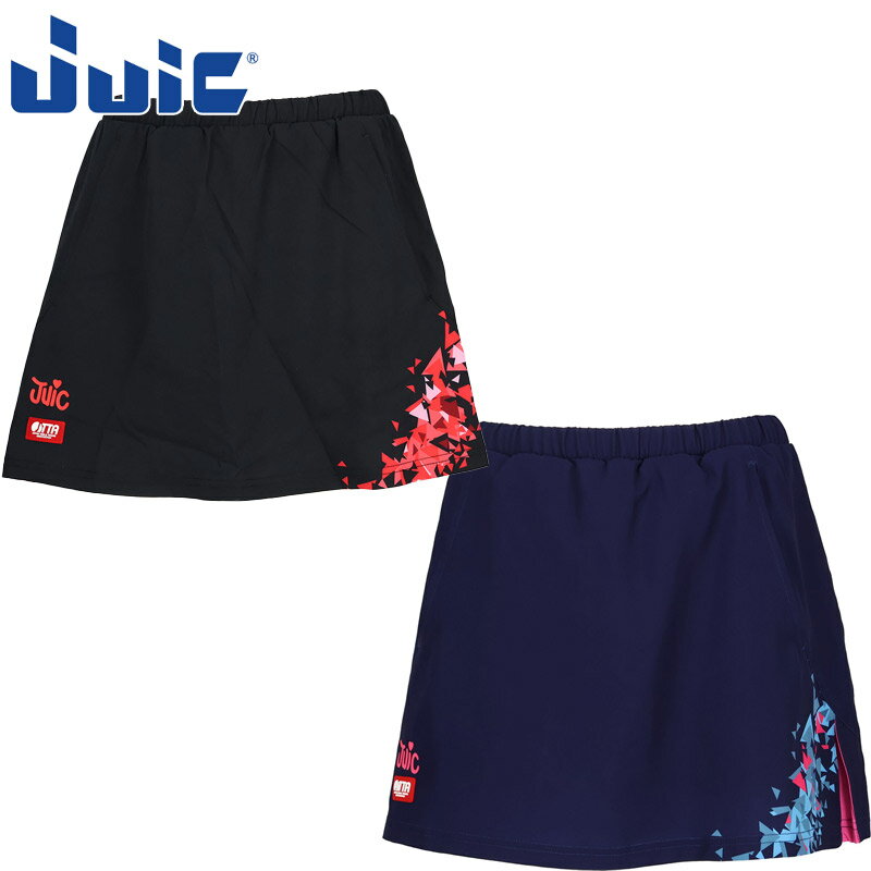ジュウイック レディース JUIC アストラスコート 卓球 ウェア 競技 スコート ボトムス ショート スポーツ JTTA公認 試合 ゲームパンツ ネイビー 送料無料 JUIC 5695