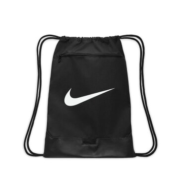 ナイキ NIKE アクセサリー バッグ 鞄 カバン DM3978-010 ブラジリア ドロー ストリング ジム サック 9.5 23L (010)ブラック/ブラック/ホワイト メンズ レディース