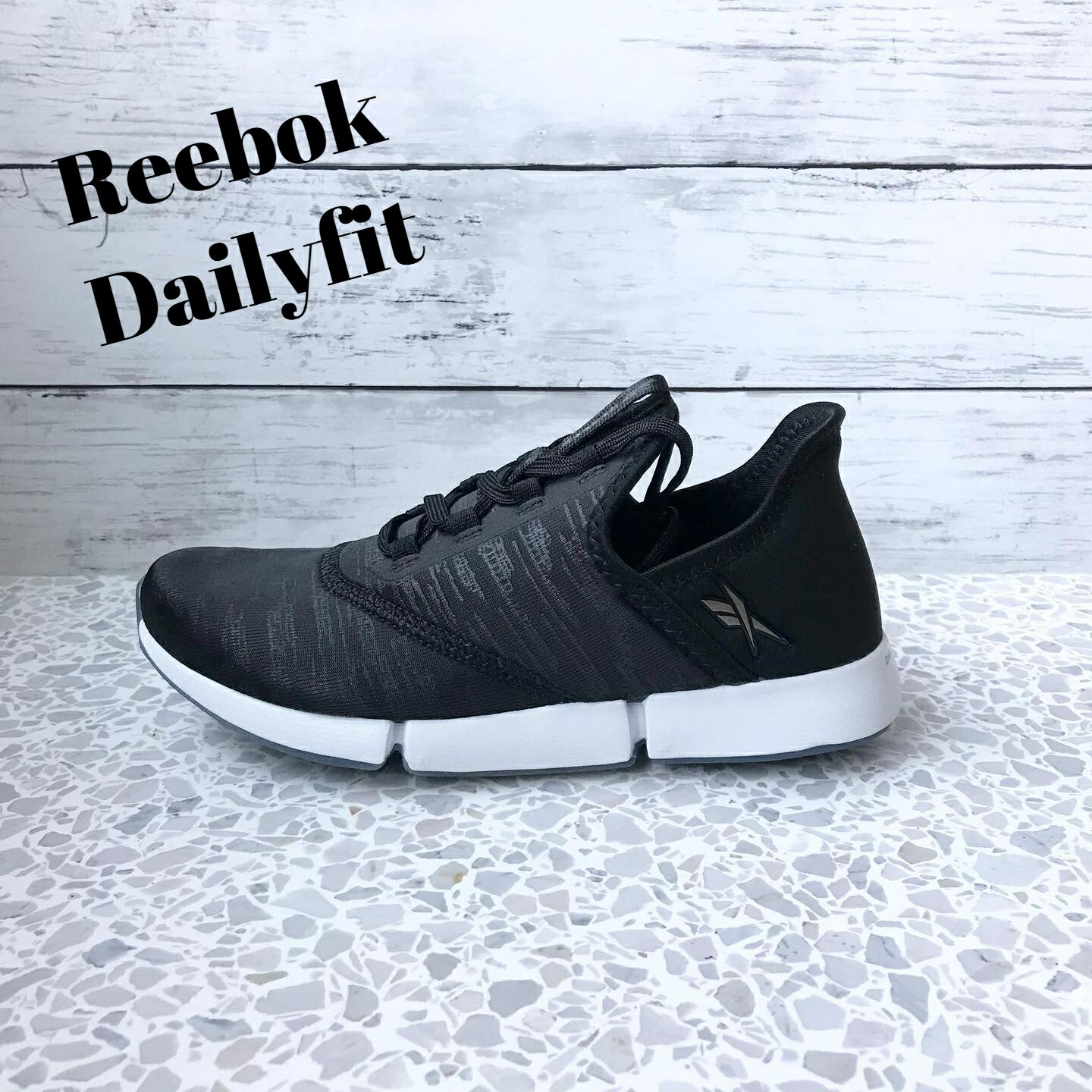 リーボック Reebok REEBOK スニーカー レディース RBJ-GX5176 Dailyfit (GX5176)ブラック/ホワイト/ブラック 美ボディ 靴 シューズ 21SS フィットネス ウォーキング クッション