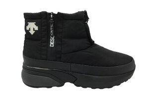 【エントリーでP10倍！】デサント DESCENTE アウトドア メンズ DM1UJD20BK ACTIVE　WINTER　BOOTS SHORT アクティブ ウィンター ブーツ ショート 23cm〜29cm 黒 ブラック キャンプ 冬 ダウンブーツ ショートブーツ ショート 靴 シューズ 22FW