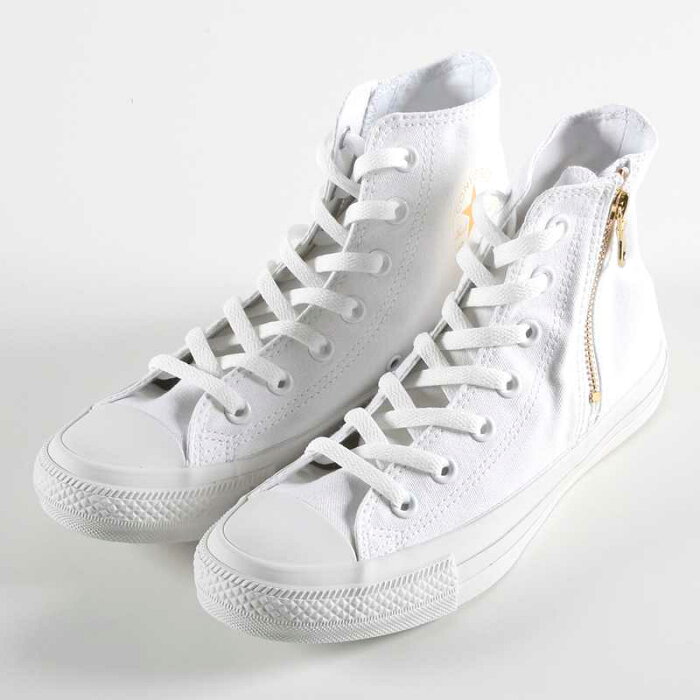 コンバース converse スニーカー レディース ALL STAR MN GOLDZIP HI オールスター MN ゴールドジップ HI ホワイト 靴 シューズ 21FW