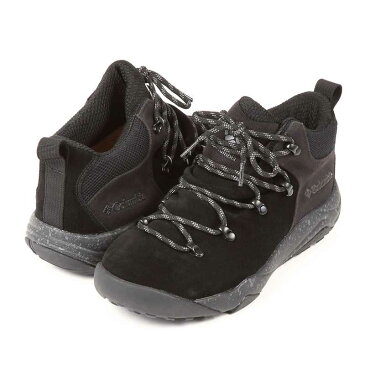 コロンビア Columbia スニーカー メンズ・ユニセックス KRO-YU0351 ヘイジーレイジーミッド オムニテック HAZY LAZY MID O-BLA (010)ブラック 防水 靴 シューズ H445