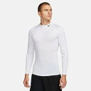 ナイキ NIKE アパレル メンズ NJP-FB7909-100 ナイキ NP DF タイト モック L/S トップ (100)ホワイト/(ブラック) 23AW【2～5営業日以内に発送】