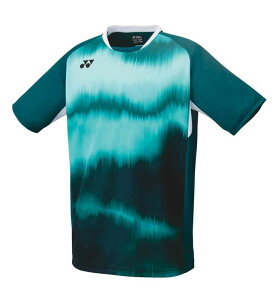 ヨネックス YONEX 10447 テニス・バドミントン ウエア(メンズ) メンズゲームシャツ(フィットスタイル) ティールグリーン 22FW 【5〜7営業日以内に発送】