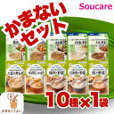 ★★マラソン限定クーポン対象★★ とろ~り、飲みこむだけ 区分4 はじめての介護食セット 10種×1袋キューピー やさしい献立 アサヒグループ バランス献立 介護食 セット 食事 食事サポート防災 常温 手軽 栄養補助 介護食 やわらか食 柔らかい 区分4 おためし